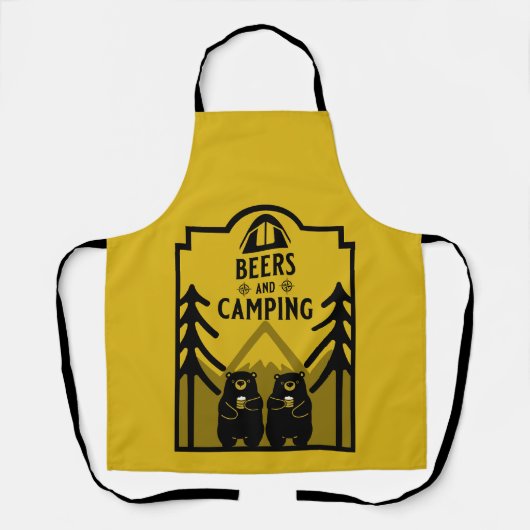Tablier Ours Et Bière Canada (Recto)