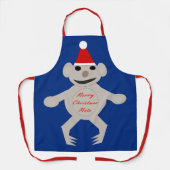 Tablier Ours Koala de Noël australien (Recto)