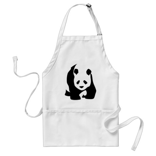 Tablier Ours panda géant (Devant)