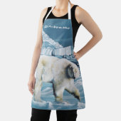 Tablier Ours polaire arctique bleu (Insitu)