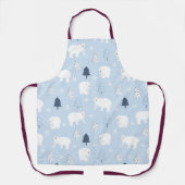 Tablier Ours polaires mignons (Recto)