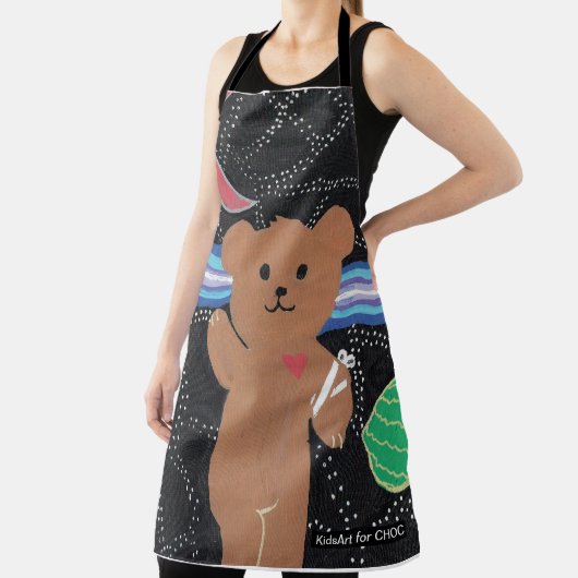 Tablier Out Of This World - Kids Art pour CHOC (Insitu)