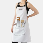 Tablier Outils de charpentier Fun menuisier menuiserie (Insitu)