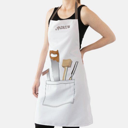 Tablier Outils de charpentier Fun menuisier menuiserie (Insitu)