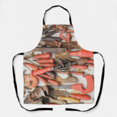 Tablier Outils Outil Russe antique Red Man (Recto)