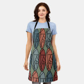 Tablier Ovales Abstraits (Porté)