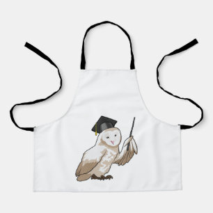 Tablier Owl as Teacher with Pointer