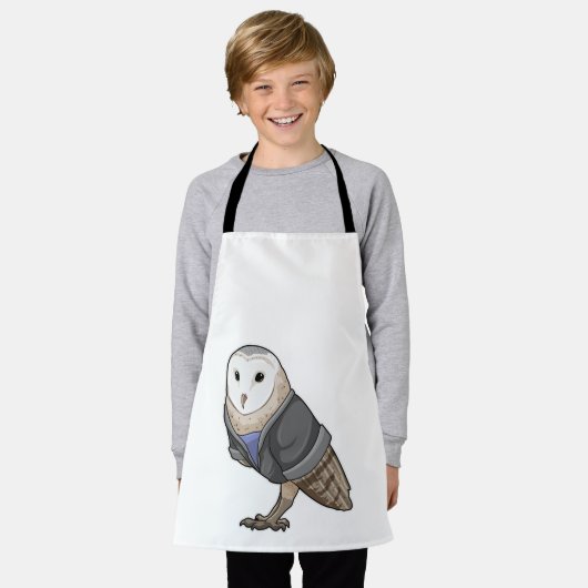Tablier Owl comme secrétaire (Porté)