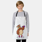 Tablier Owl Fitness Dumbbell (Porté)