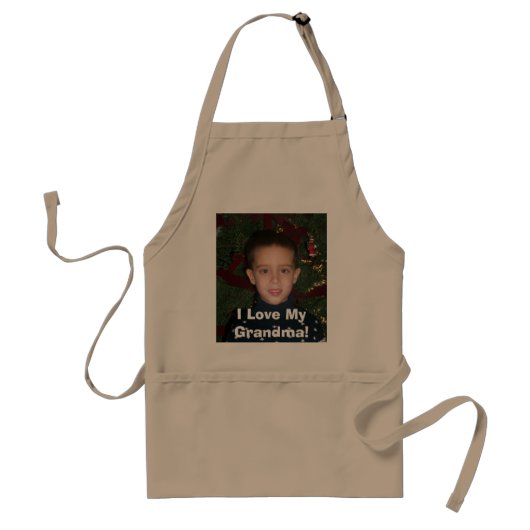 Tablier P0002723 (2), j'aime ma grand-maman ! (Devant)