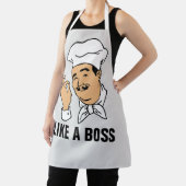 TABLIER PAD BOSS CHEF MENS KITCHEN APRON (Insitu)