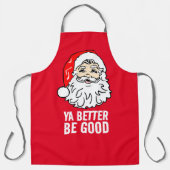 TABLIER PAD SANTA CLAUS CHRISTMAS KITCHEN APRON (Recto)