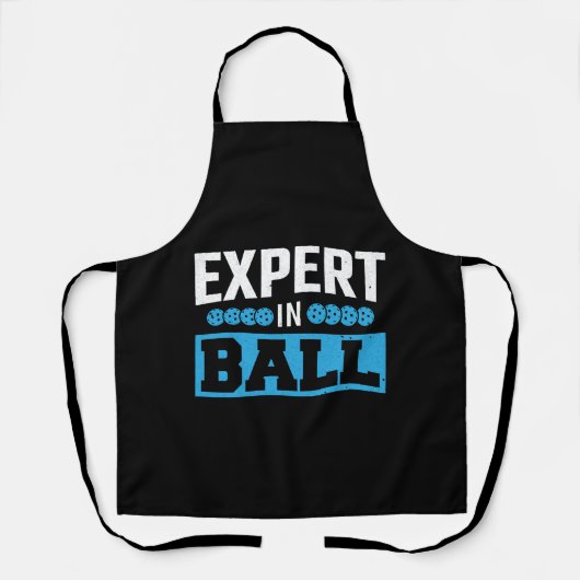 Tablier Paddle Ball Player Expert En Ball Pickleball (Recto)