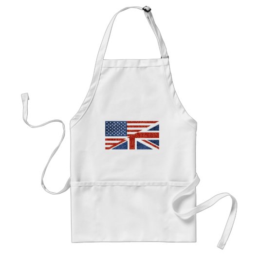 Tablier paillettes usa uk (Devant)