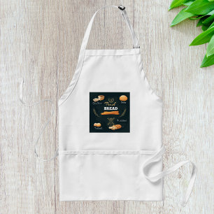 Tablier Pain Artisan frais Boulangerie Pain Rouleaux Bague
