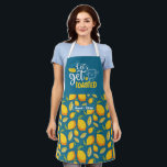 Tablier Pain de cuisson amusant Obtenons un Motif de citro<br><div class="desc">Tablier drôle et cool pour rendre la cuisine plus amusante. Cadeau personnalisé pour la famille et les amis qui aiment la cuisine, la cuisson et essayer une nouvelle recette dans la cuisine. Customisez le libellé qui convient à votre occasion. Vous pouvez utiliser l'outil de conception pour modifier davantage le type...</div>