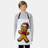 Tablier Pain d'épice de Noël (Porté)