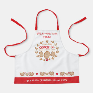 Tablier Pain d'épices biscuits pour enfants Baking Christm