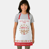 Tablier Pain d'épices biscuits pour enfants Baking Christm (Insitu)