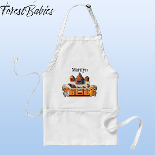 Tablier Pain d'épices Cuisine garçon & fille Cookie Graphi