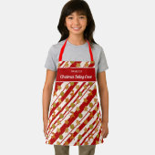 Tablier Pain d'épices de Noël de l'équipage Cookies Monogr (Insitu)