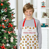Tablier Pain d'épices de Noël de l'équipage Cookies Monogr