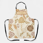 Tablier Pain et orge d'art, beige (Recto)