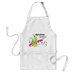 Tablier Paint rose vert Paint Splash Ink Splotch Drop Apro