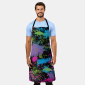 Tablier Paint Splatter (Porté)