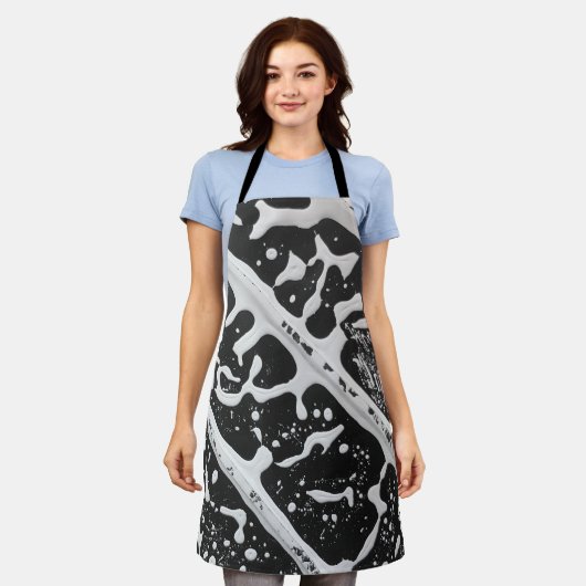 Tablier Paint Splatter (Porté)