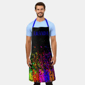 Tablier Paint Splatter (Porté)