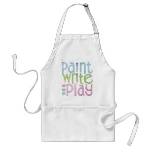 Tablier Paint Write Play Apron