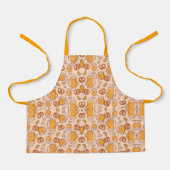 Tablier Painted Joy Kitchen Apron (Recto)
