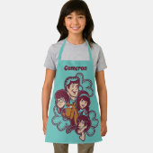 Tablier Paisely Flower Scooby-Doo et le Gang (Insitu)