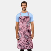 Tablier Paisley (Porté)