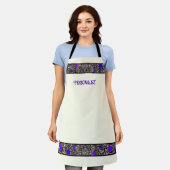 Tablier Paisley Pois (Porté)