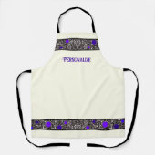 Tablier Paisley Pois (Recto)