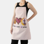 Tablier Paix, Amour, Sorcière (Insitu)