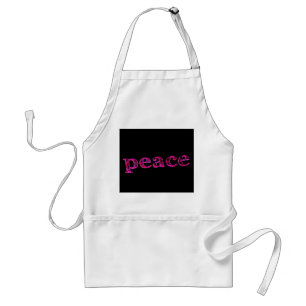 Tablier paix rose