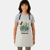 Tablier Pal de rue sésame Vintage personnalisé (Insitu)