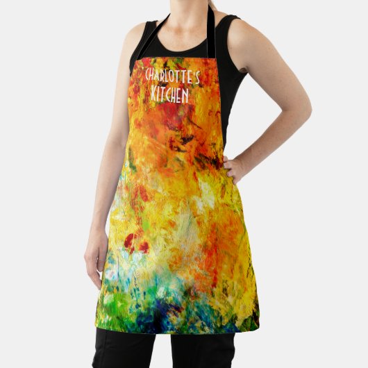 Tablier Palette Artiste Colorée (Insitu)