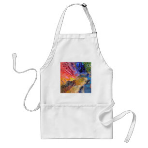 Tablier Palette de couleurs de peintre artistique