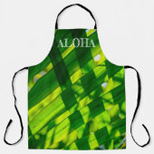 Tablier Palm Feuilles Plaid, Kapaa, Kauai, Hawaii (Recto)