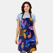 Tablier Palm Paradise All-Over Print Apron Gift (Porté)