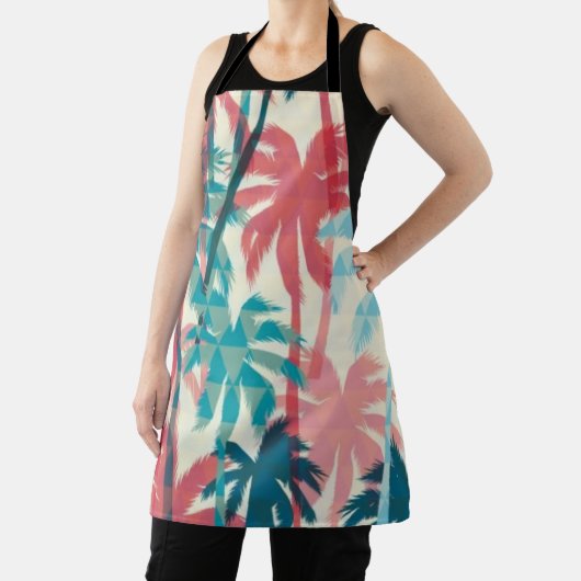 Tablier Palm tree pattern (Insitu)