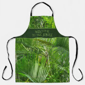 Tablier Palm Trees Jungle 🌴 (personnalisable) (Recto)