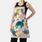 Tablier Palm Vibes All-Over Print Apron Gift (Insitu)