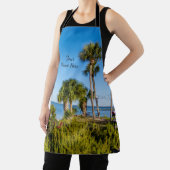 Tablier Palmiers Bayside Morning Apron (Insitu)