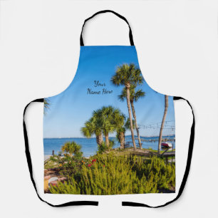 Tablier Palmiers Bayside Morning Apron