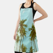 Tablier Palmiers, Ciel, Sans Fil. (Insitu)